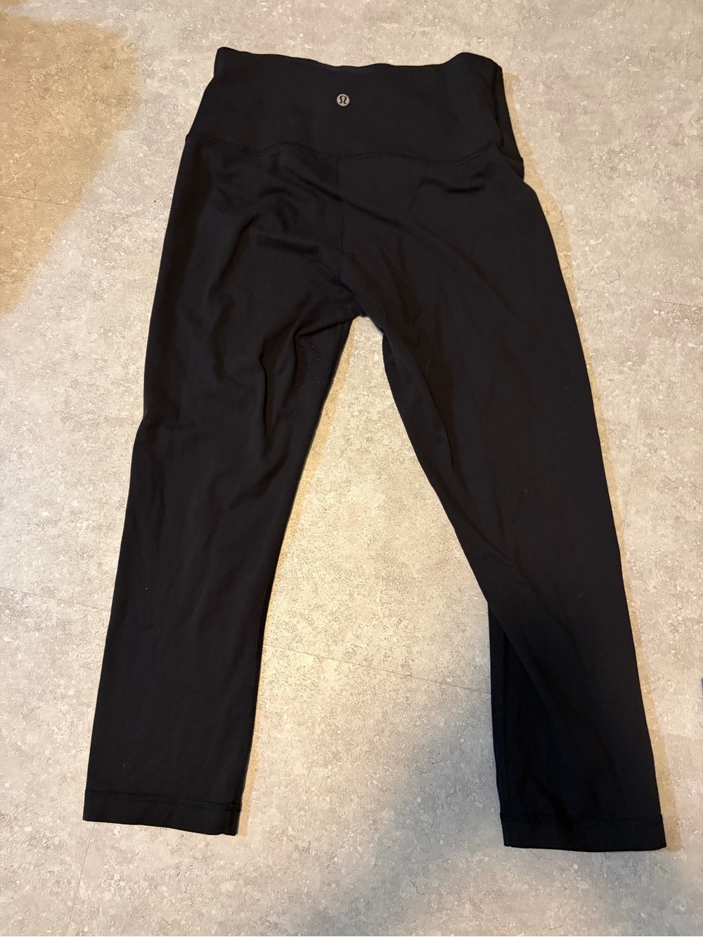 lululemon athletica Black High-Waist Leggings 3/4 length